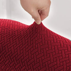 Stripe Jacquard Sofa Cover Branded