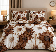 3D Printed Bedsheet with 2 Pillow Covers – 3-Piece Set | Article No. 14