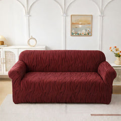 FITTED ZEBRA VALVET SOFA COVER