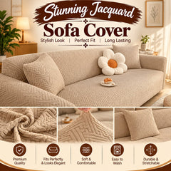 Stunning Jacquard Sofa Cover