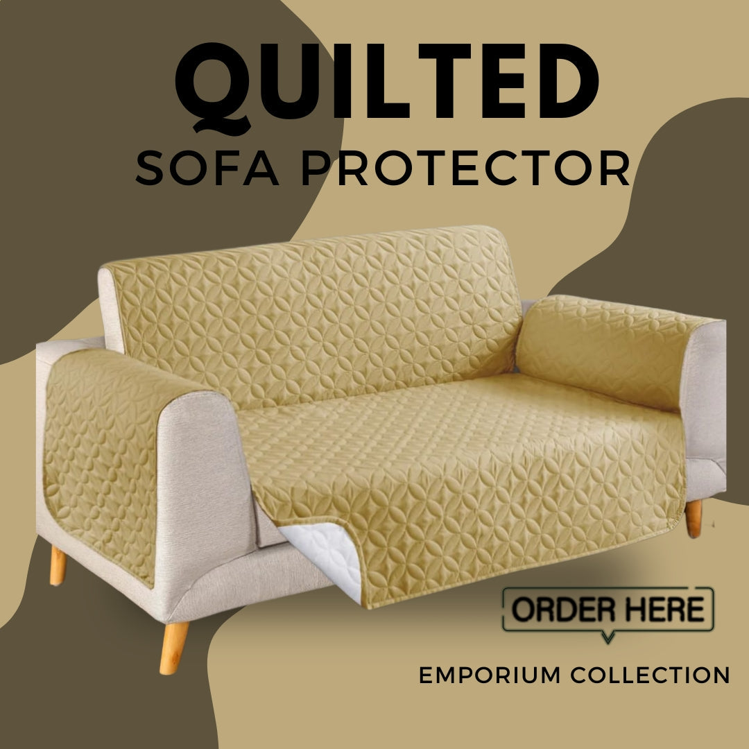 ULTRASONIC QUILTED SOFA PROTECTER