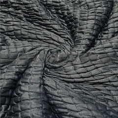 Fitted Style Bubble Stuff Sofa Cover (Dark Grey Color)
