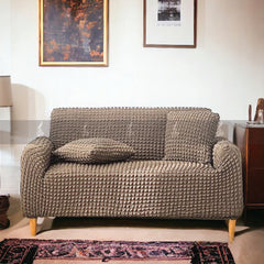 Fitted Style Bubble Stuff Sofa Cover (Beach Color) (Copy)