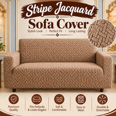 New Stripe  Spendex Sofa Cover