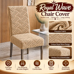 New Royal Wave Chair Cover