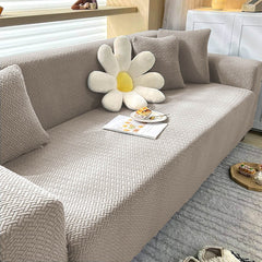 Stripe Velvet Sofa Cover